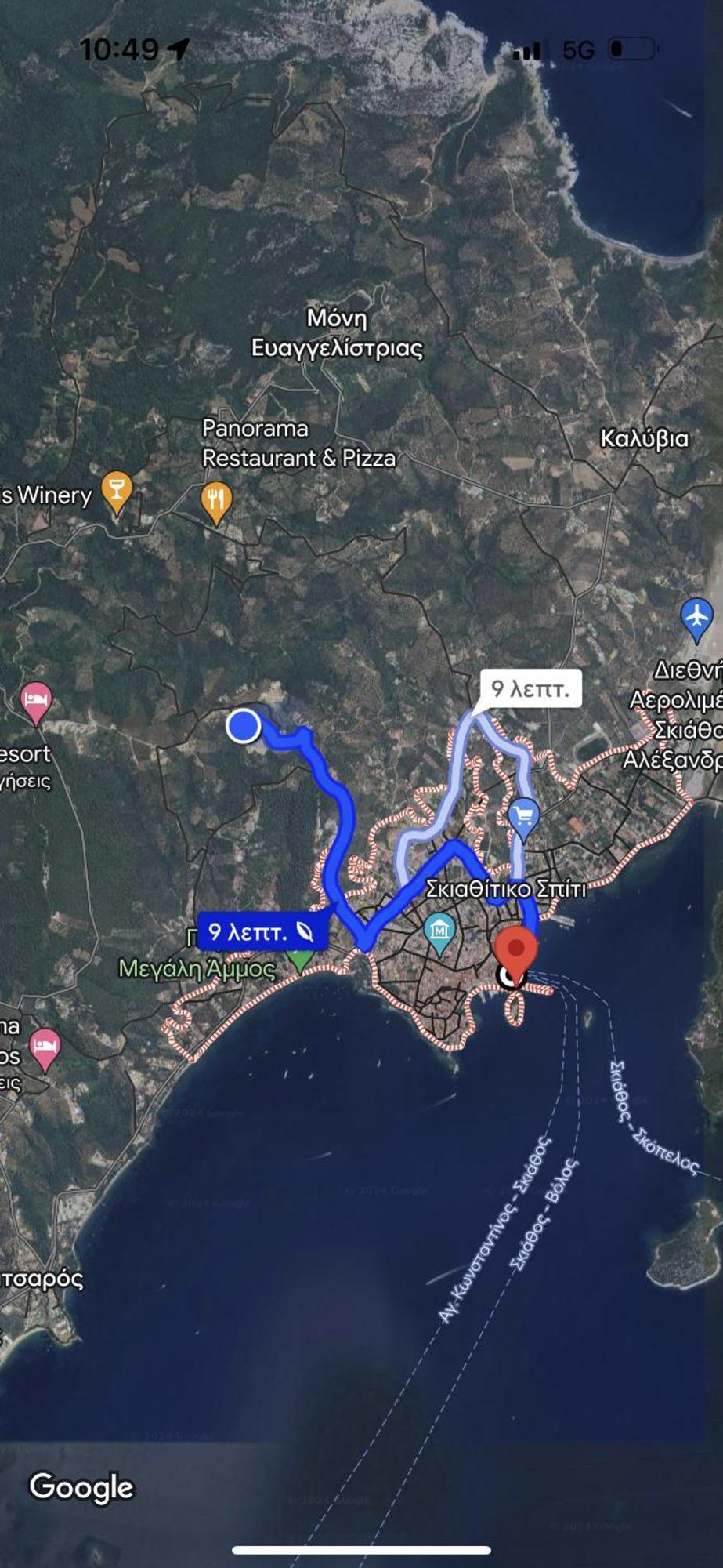 Skiathos Poseidon Apartment Zewnętrze zdjęcie